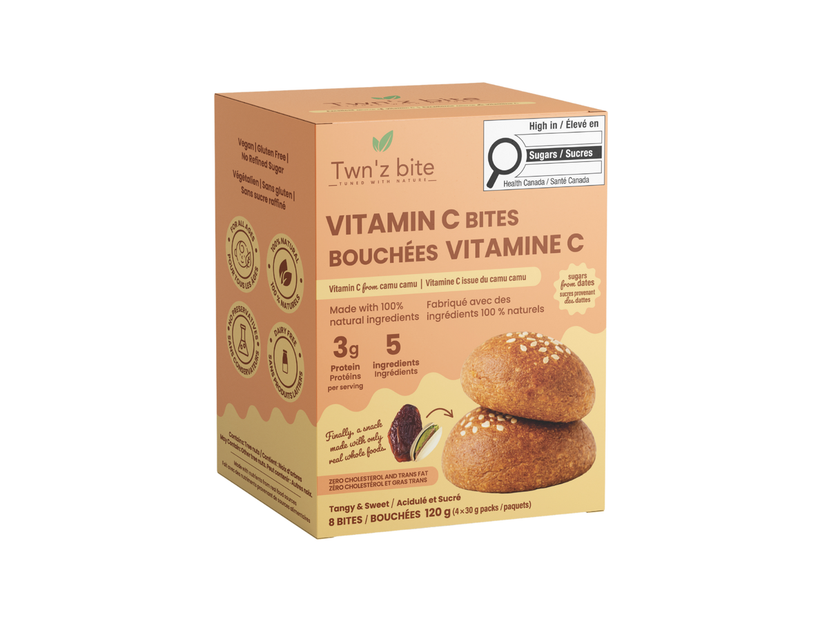 Vitamin-C Bites — Tangy & Sweet / 4 pack box